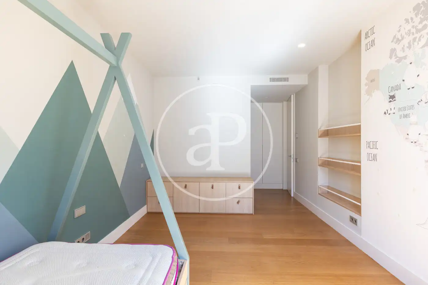 Habitación de Piso de alquiler en Barcelona con Aire acondicionado, Calefacción y Jardín privado