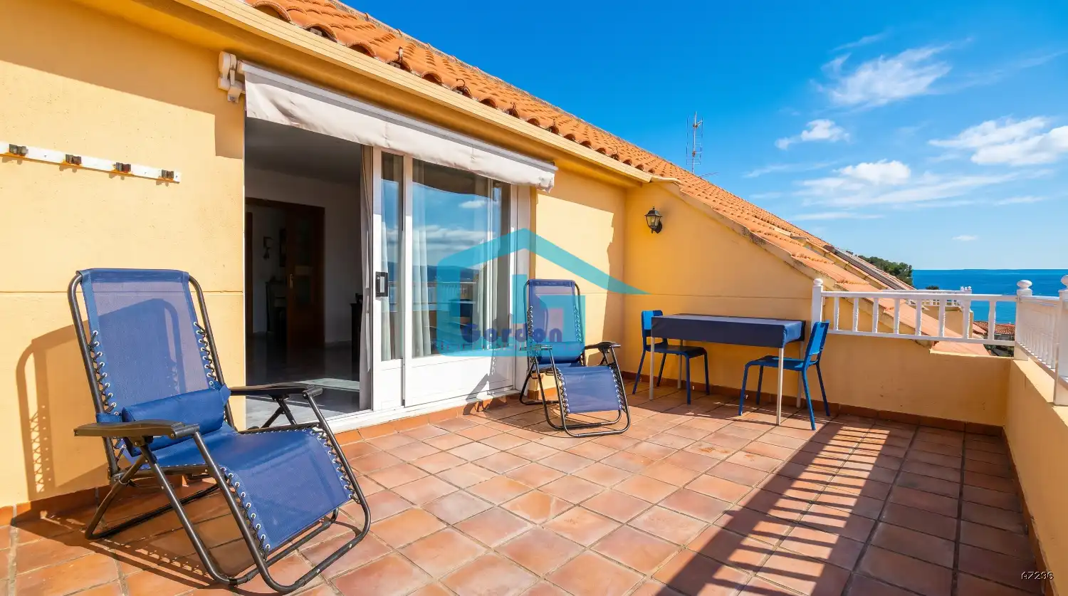 Terraza de Ático en venta en Sanxenxo con Calefacción, Terraza y Amueblado