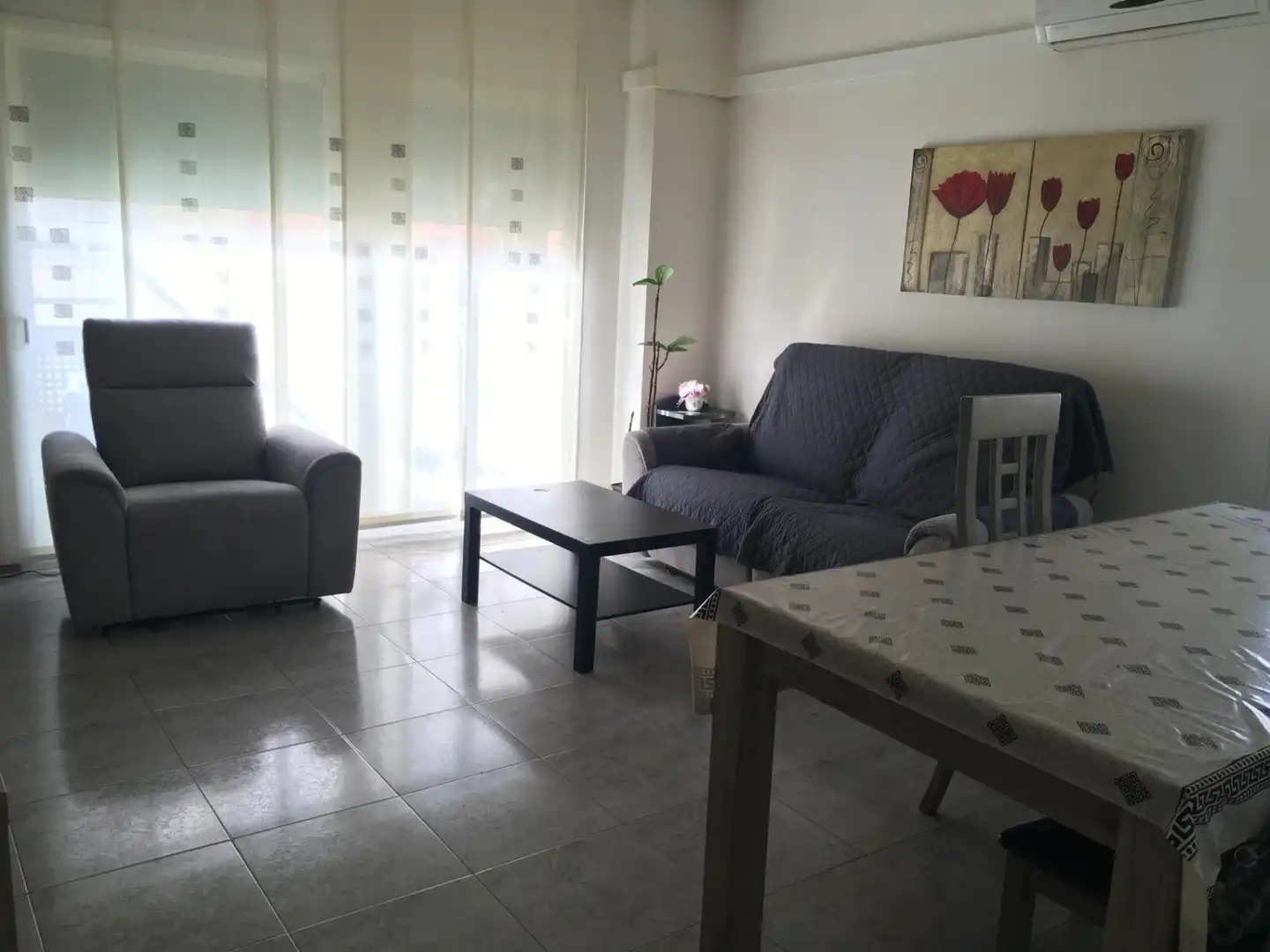 Living room of Houses for sale in Sabadell  with Air Conditioner, Terrace and Balcony
