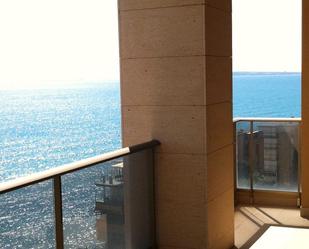 Balcony of Attic to rent in Alicante / Alacant  with Air Conditioner, Heating and Parquet flooring