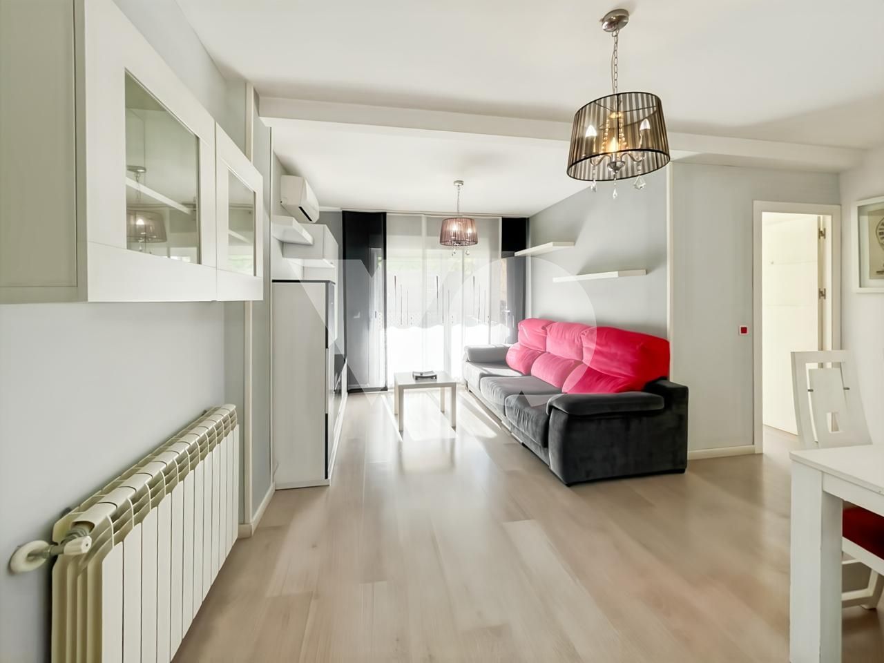 Sala d'estar de Pis en venda en  Madrid Capital amb Aire condicionat, Calefacció i Terrassa