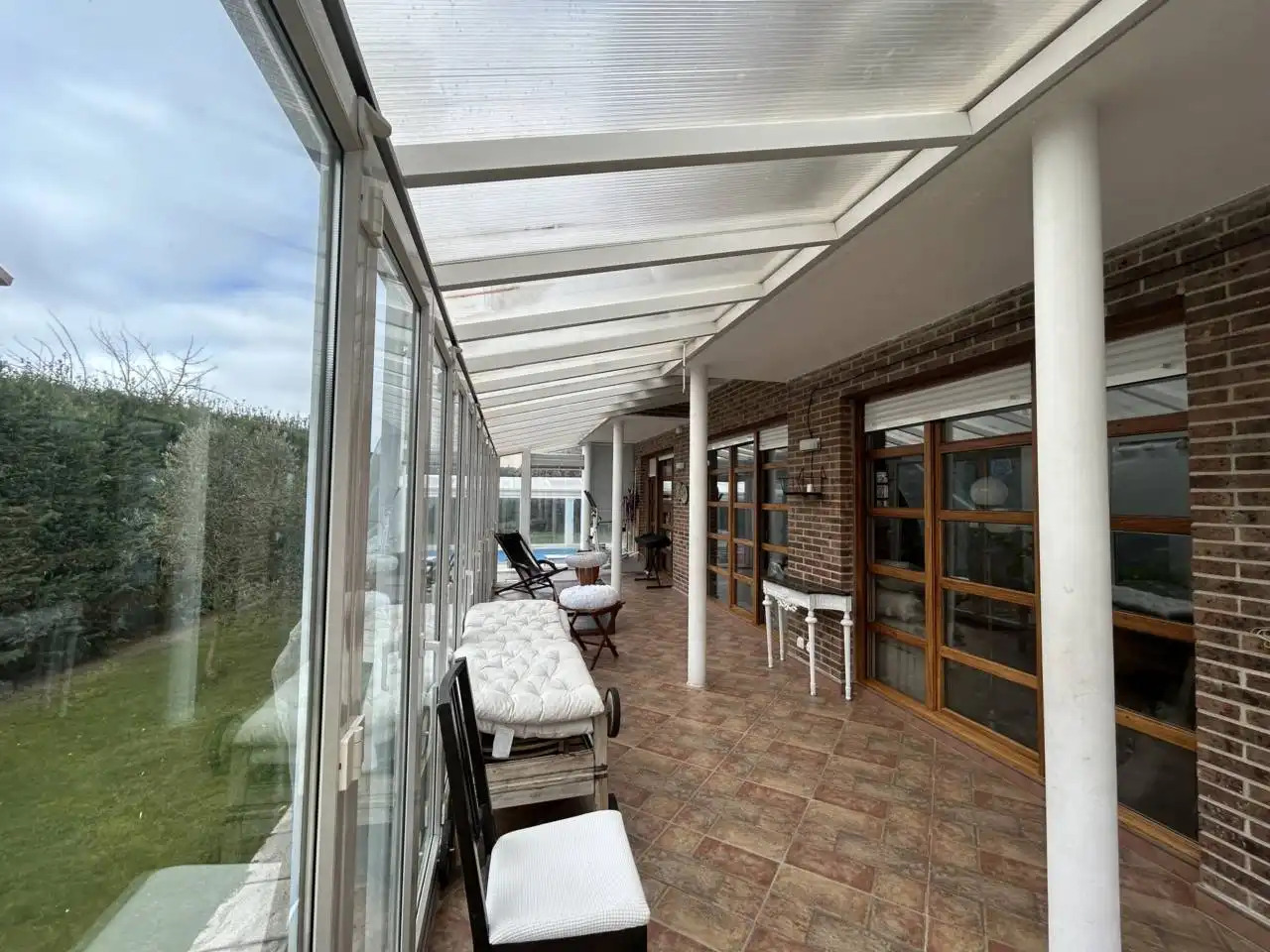Terraza de Casa o chalet en venta en Castrillo del Val con Calefacción, Jardín privado y Terraza