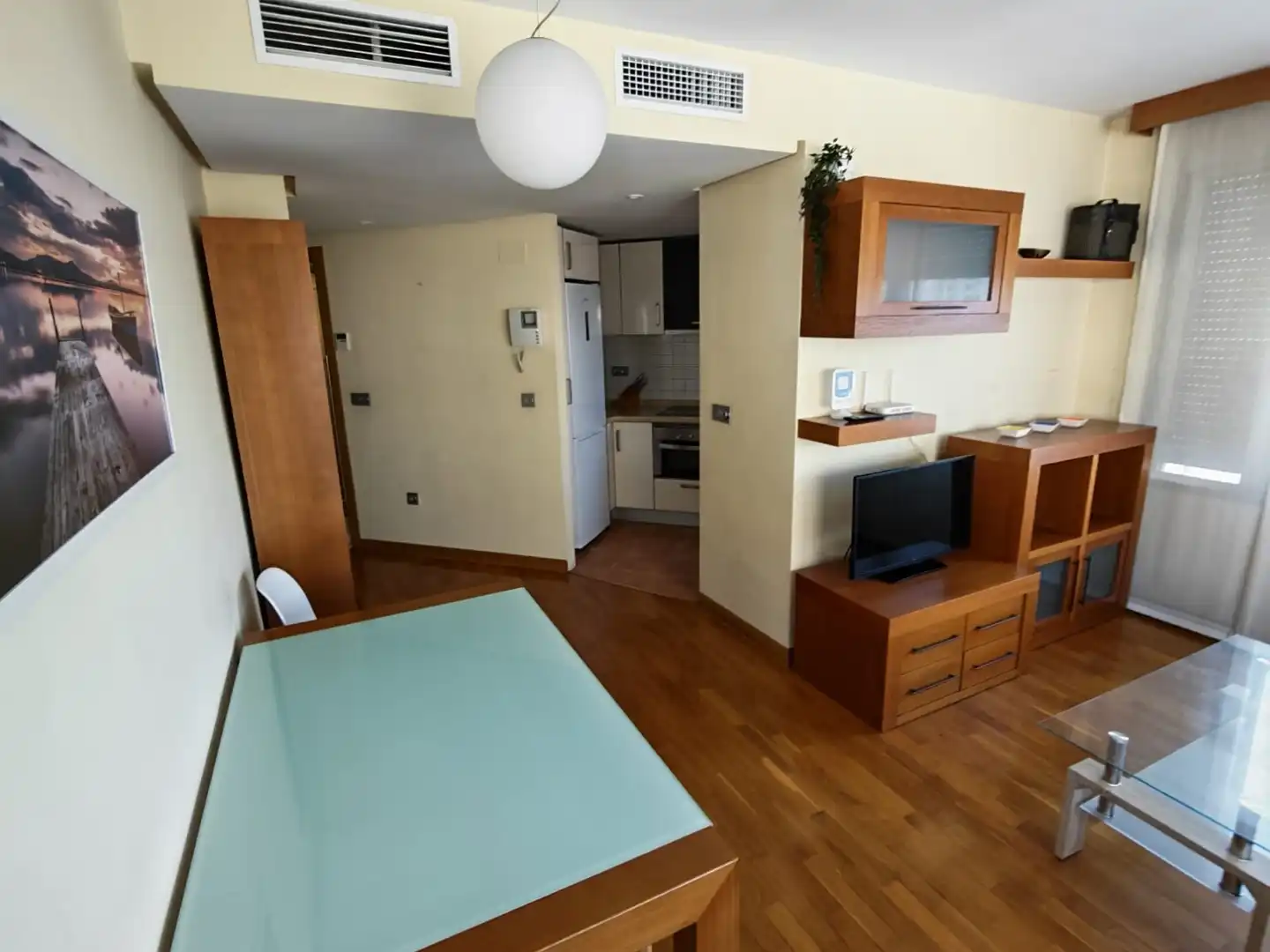 Living room of Flat for rent in Murcia  with Air Conditioner, Heating and Terrace