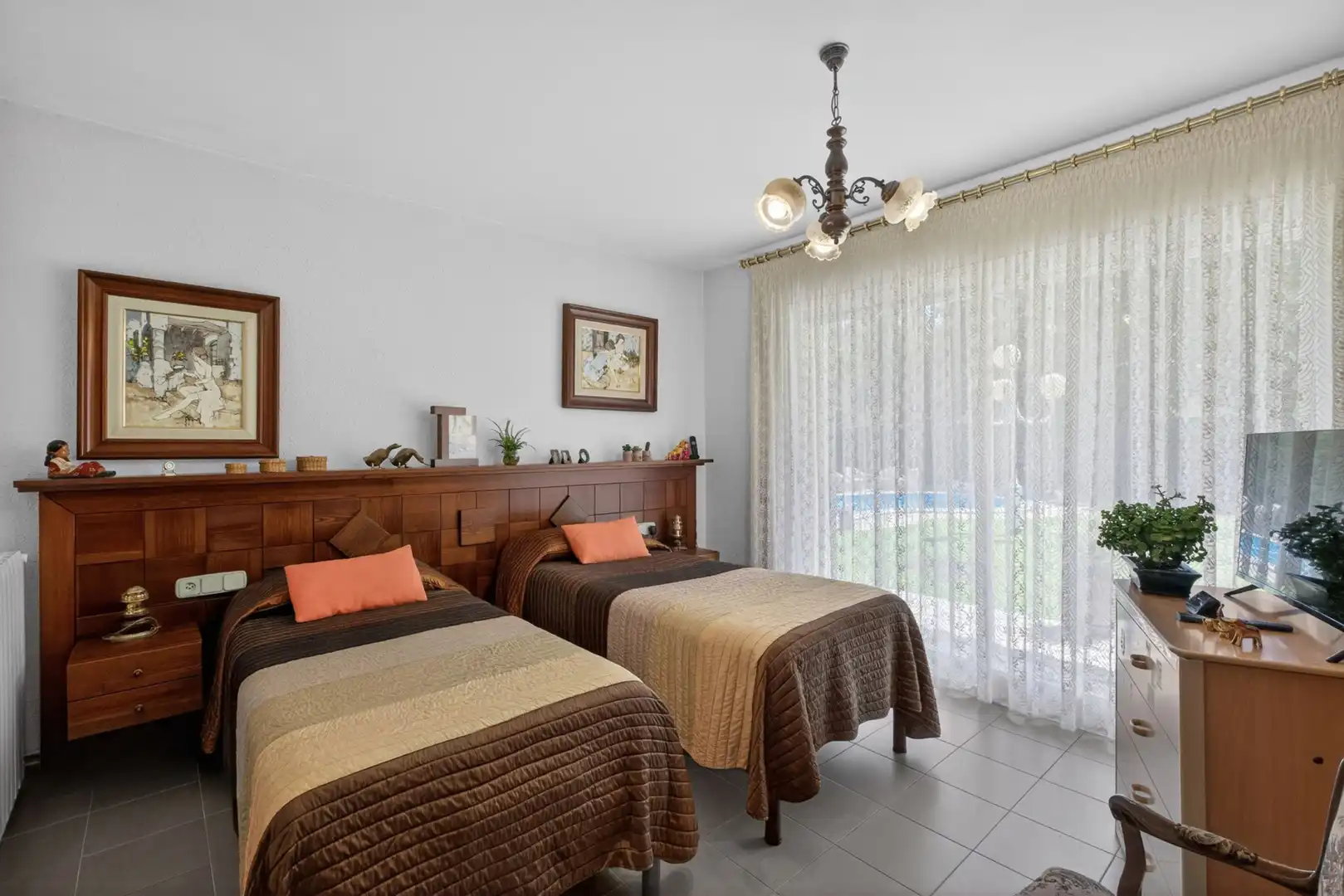 Schlafzimmer von Haus oder Chalet zum Verkauf in Quart mit Klimaanlage, Heizung und Abstellraum