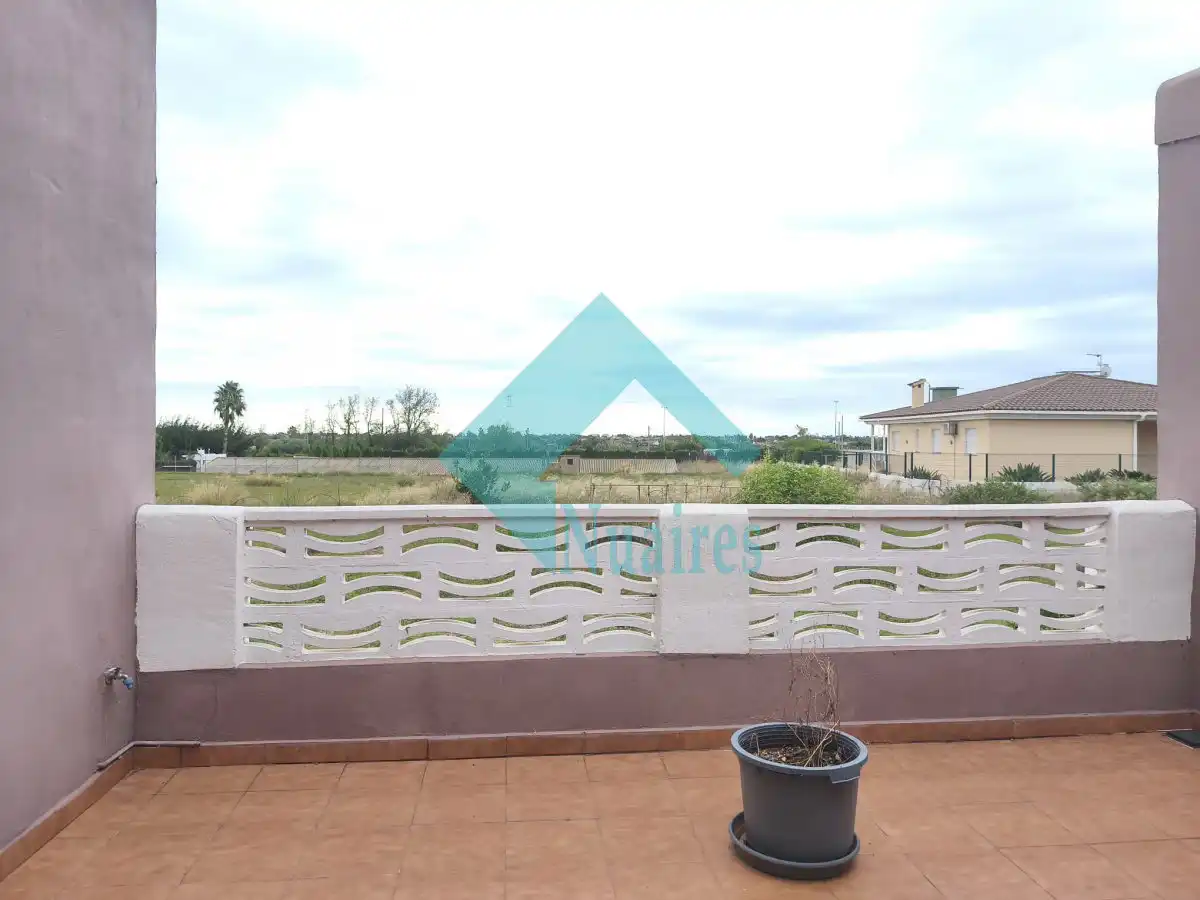 Terraza de Casa o chalet en venta en Castellón de la Plana / Castelló de la Plana con Aire acondicionado, Calefacción y Jardín privado