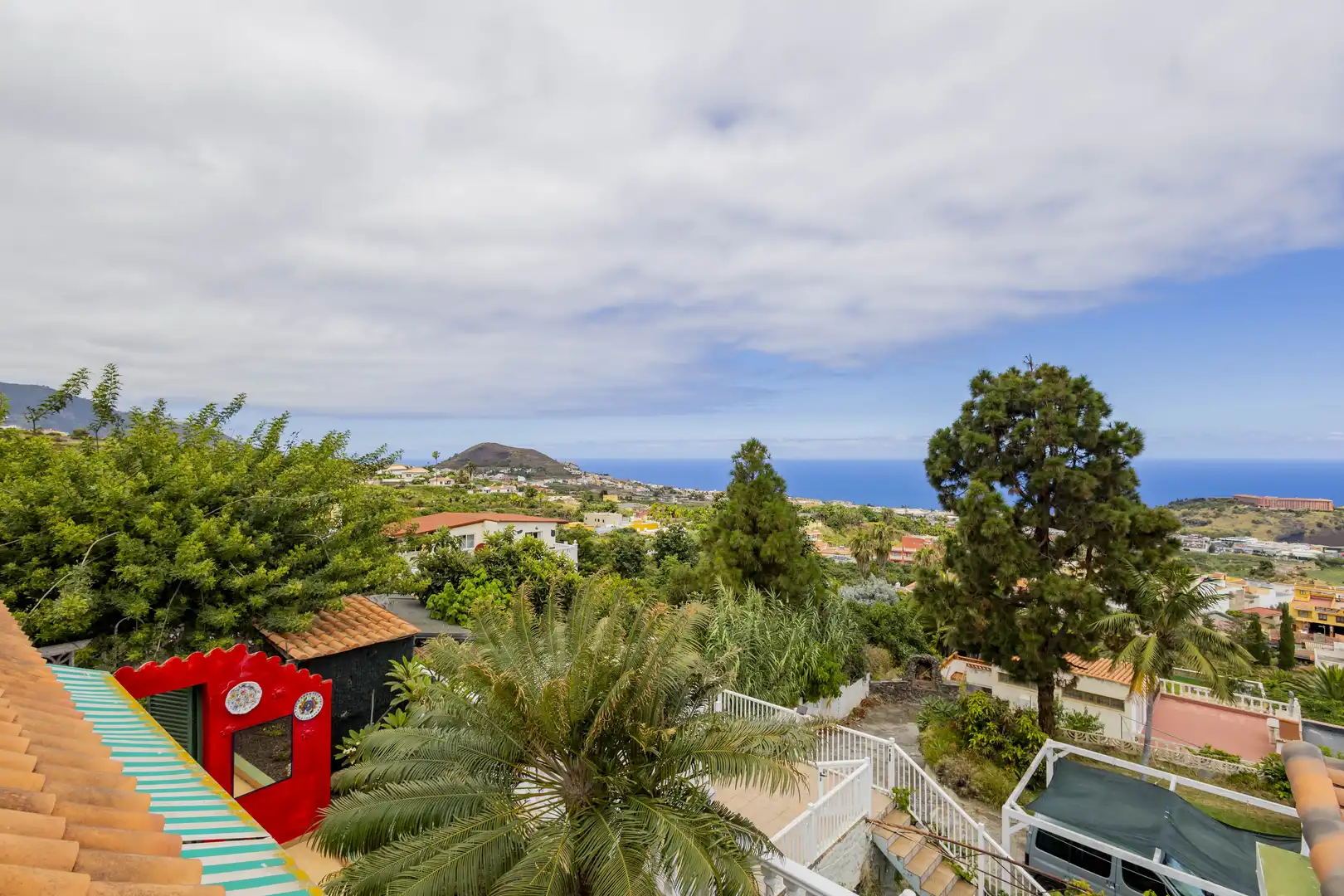 Vista exterior de Casa o chalet en venta en La Orotava con Jardín privado, Terraza y Trastero