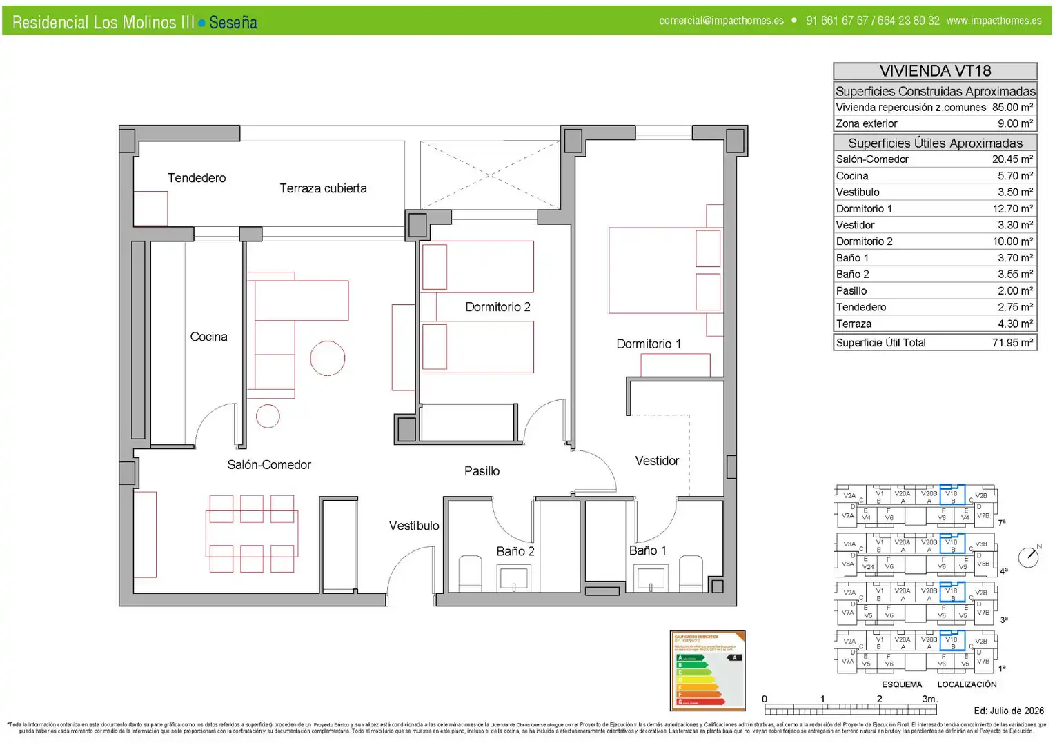 Flat with pool for sale in Calle Francisco Herrera 4, imagen 11