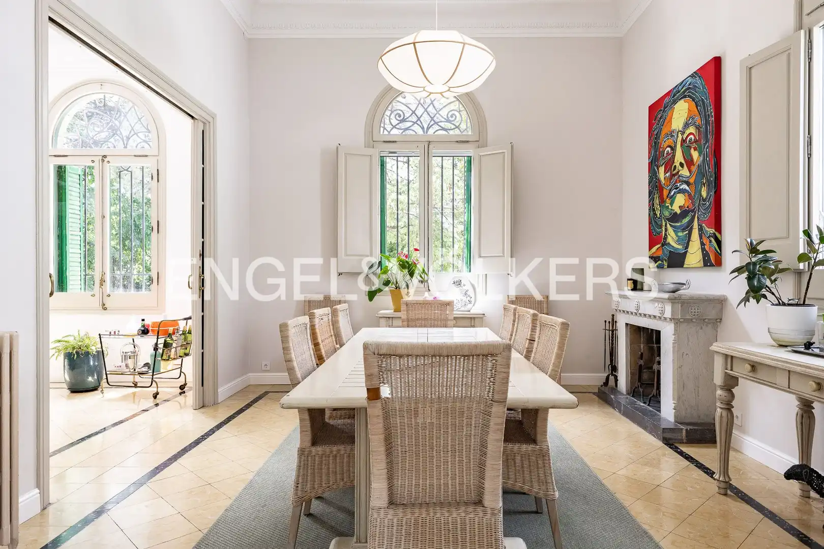 Comedor de Casa o chalet en venta en Llinars del Vallès con Aire acondicionado, Calefacción y Jardín privado