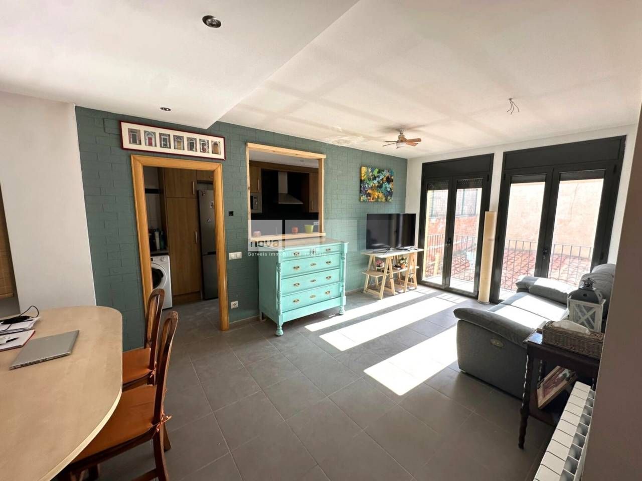 Living room of Flat for sale in Torelló  with Heating and Balcony