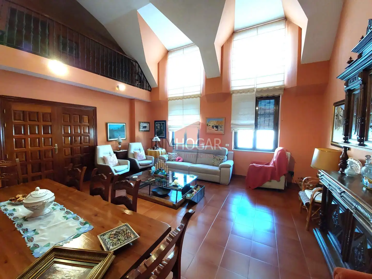 Living room of Houses for sale in Gutierre-Muñoz  with Heating, Private garden and Storage room