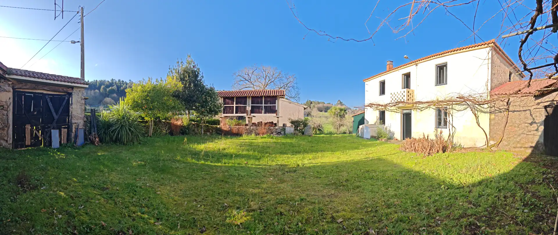 Jardín de Casa o chalet en venta en Santiso con Jardín privado, Trastero y Horno
