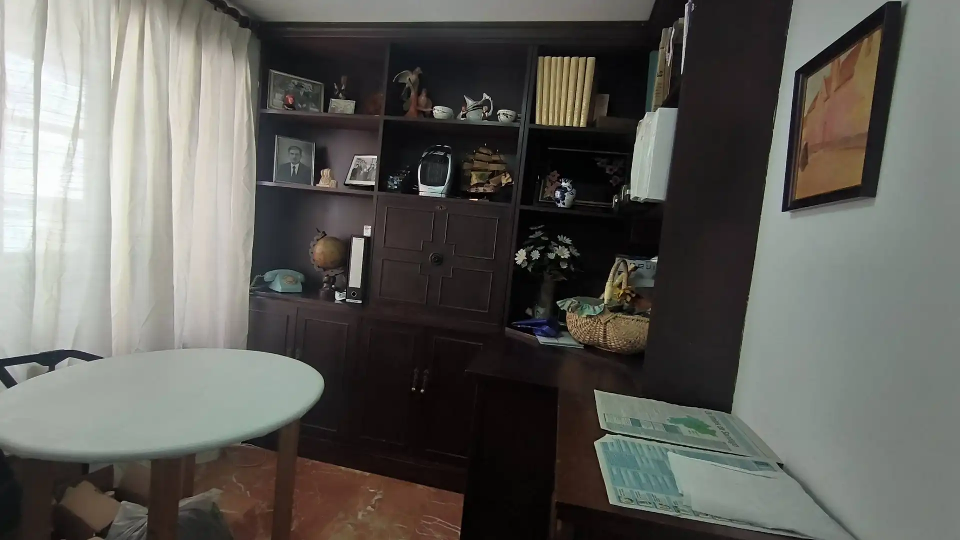 Sala d'estar de Edifici en venda en Santiago de Compostela 