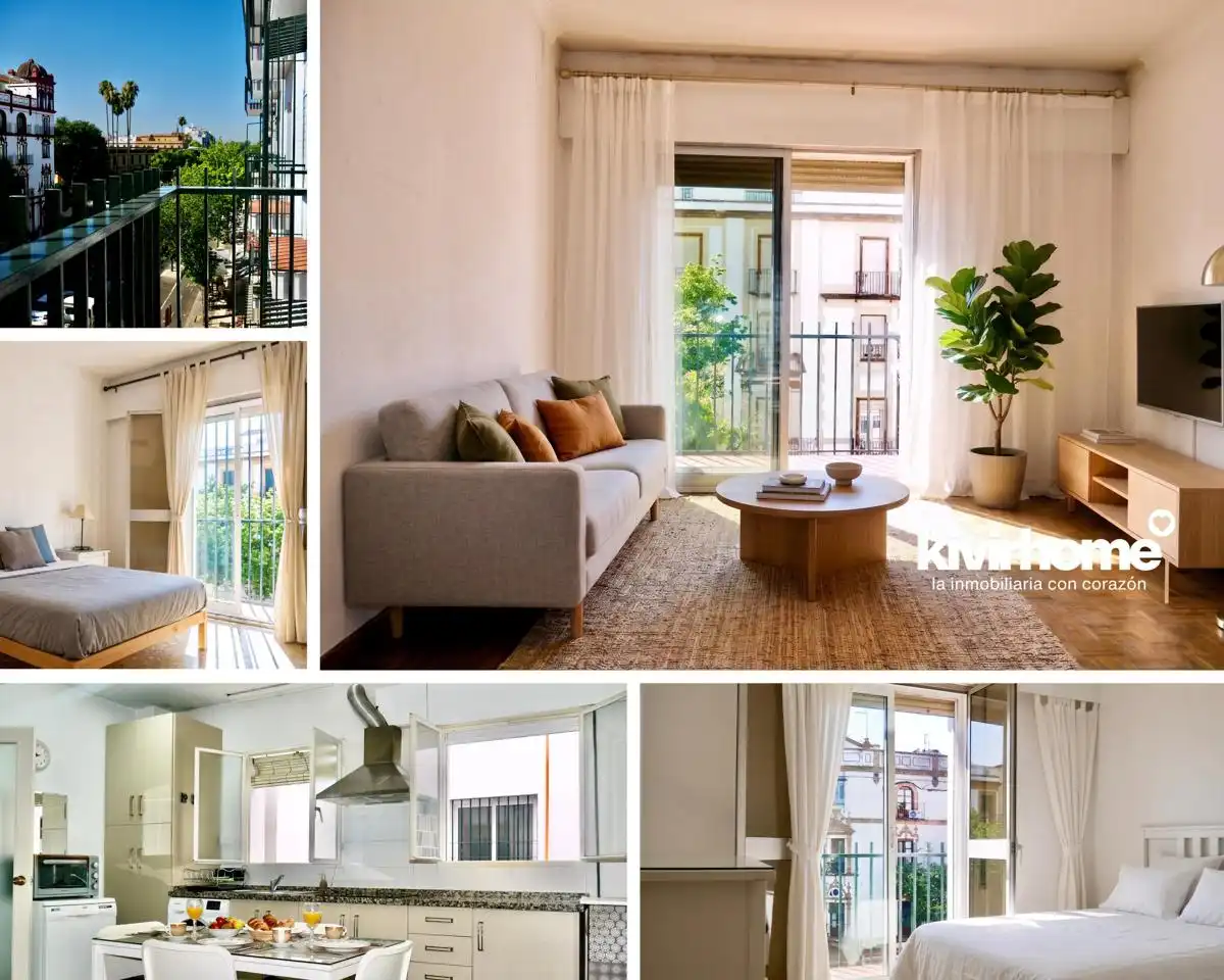 Vista exterior de Piso en venta en Sevilla con Aire acondicionado, Terraza y Balcón