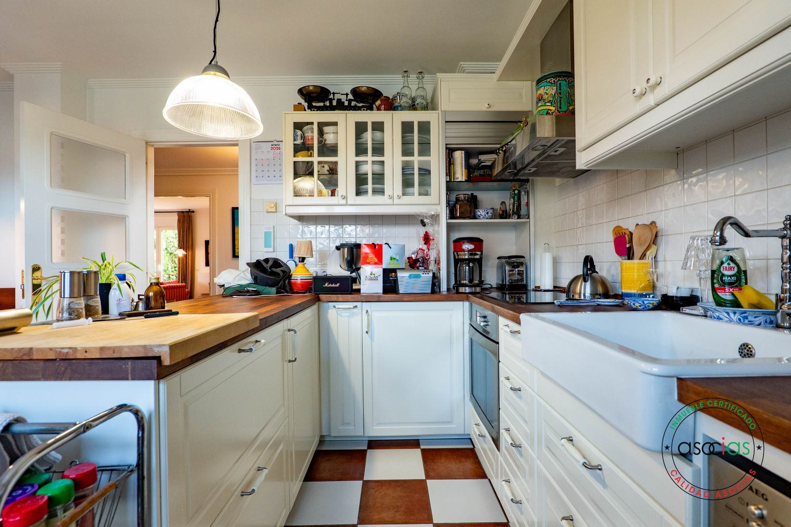 Kitchen of Single-family semi-detached for sale in Noreña  with Heating and Terrace