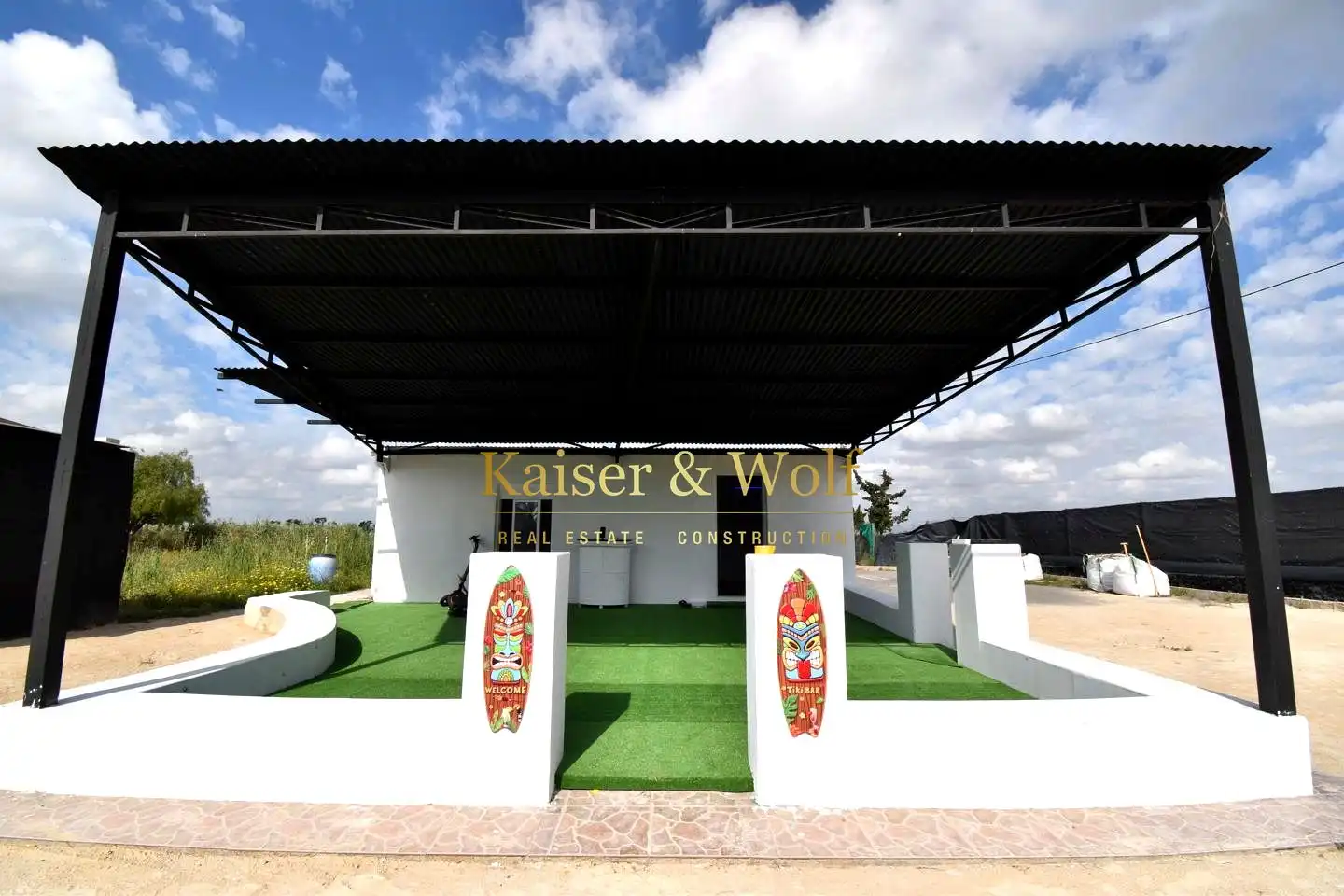 Terraza de Finca rústica en venta en Elche / Elx con Jardín privado