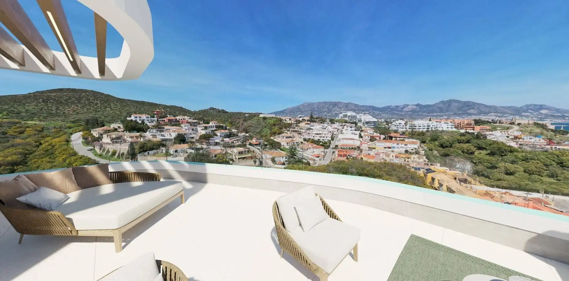 Terrassa de Àtic en venda en Mijas amb Aire condicionat, Calefacció i Terrassa