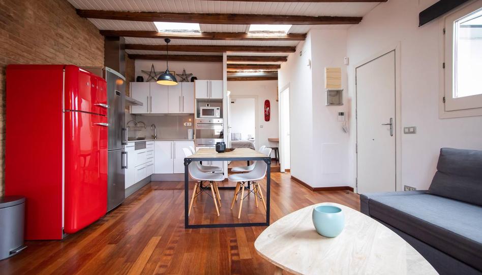 Foto 1 de Àtic de lloguer a Carrer de la Pescateria, Sant Pere, Sta. Caterina i la Ribera, Barcelona