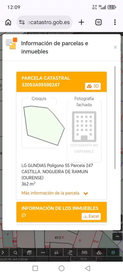 Casa o xalet en venda en Nogueira de Ramuín amb Jardí privat