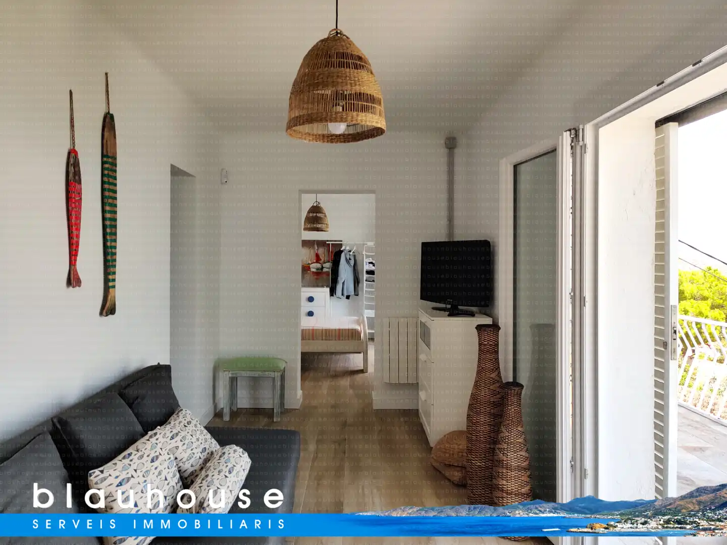 Living room of Houses for sale in Llançà  with Private garden, Terrace and Storage room