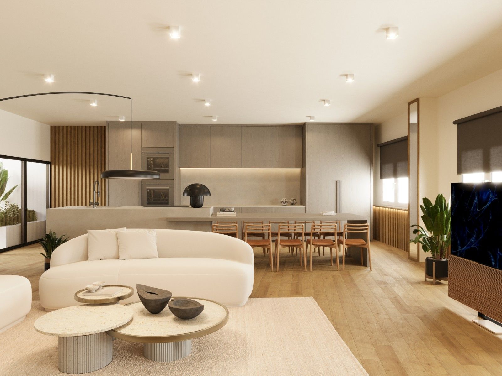 Sala de estar de Piso en venta en Águilas con Aire acondicionado, Terraza y Trastero