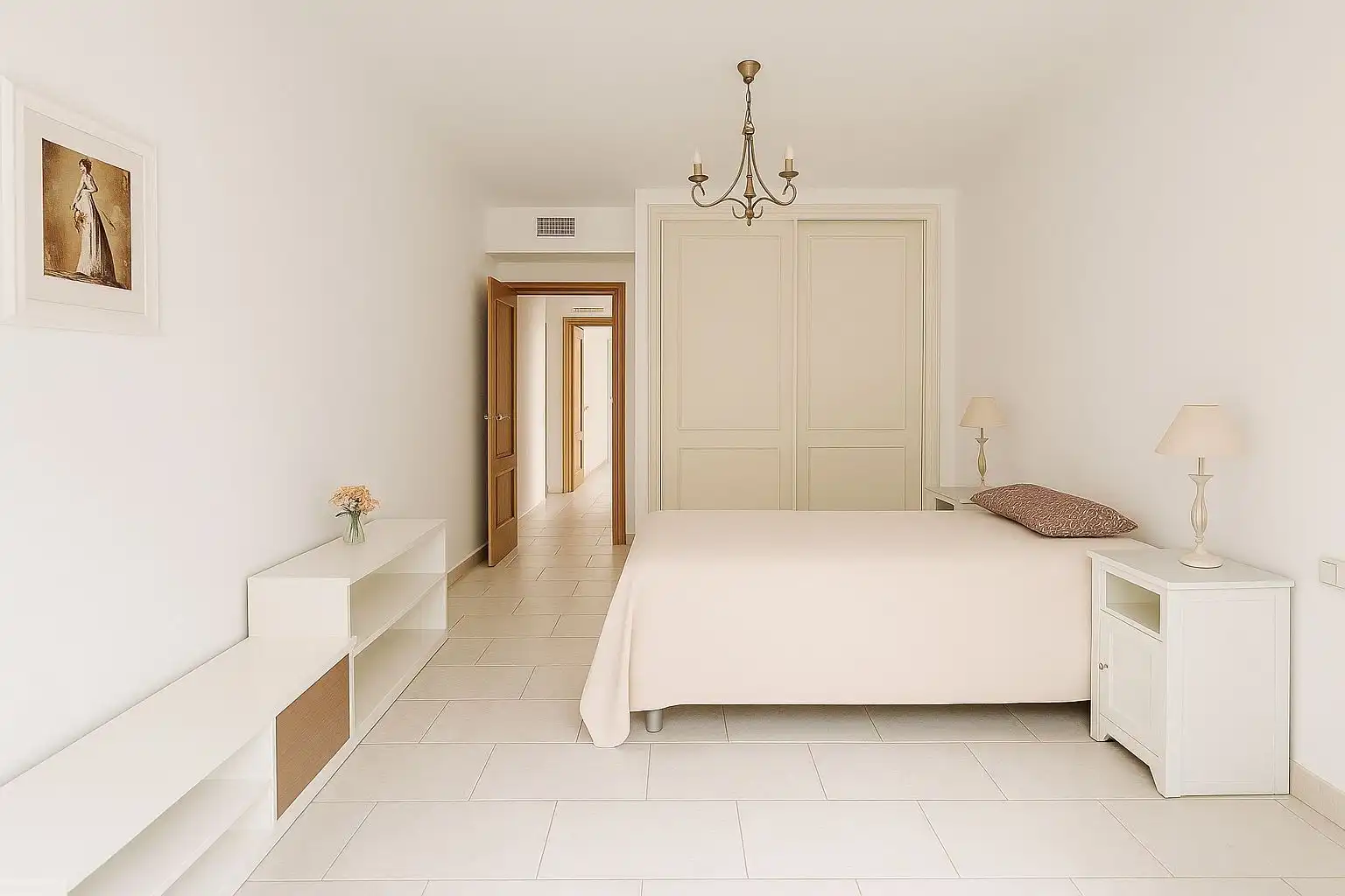 Bedroom of Flat for sale in Benahavís  with Air Conditioner, Private garden and Terrace