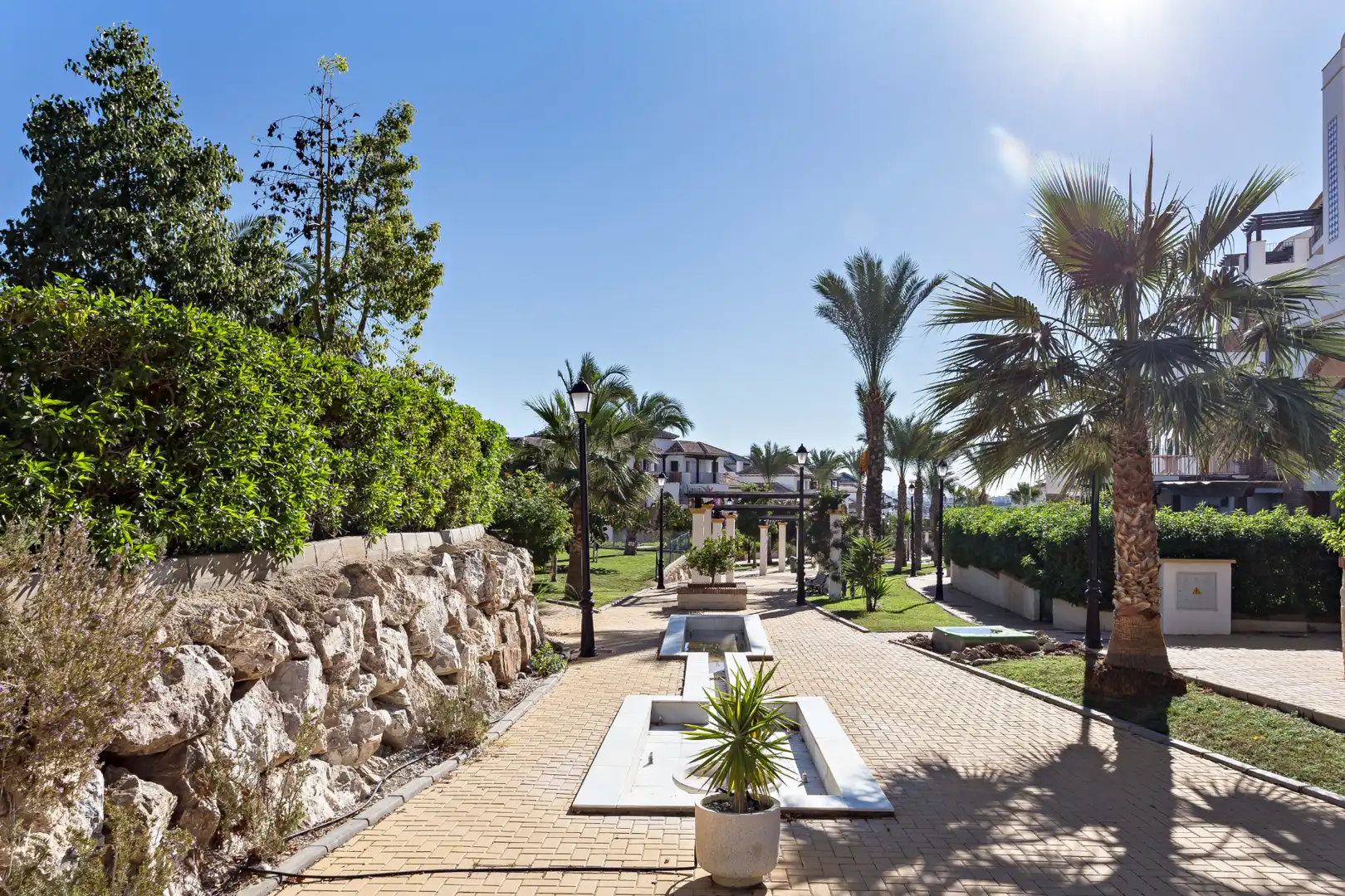 Garten von Dachboden zum Verkauf in Vera mit Klimaanlage, Terrasse und Gemeinschaftspool