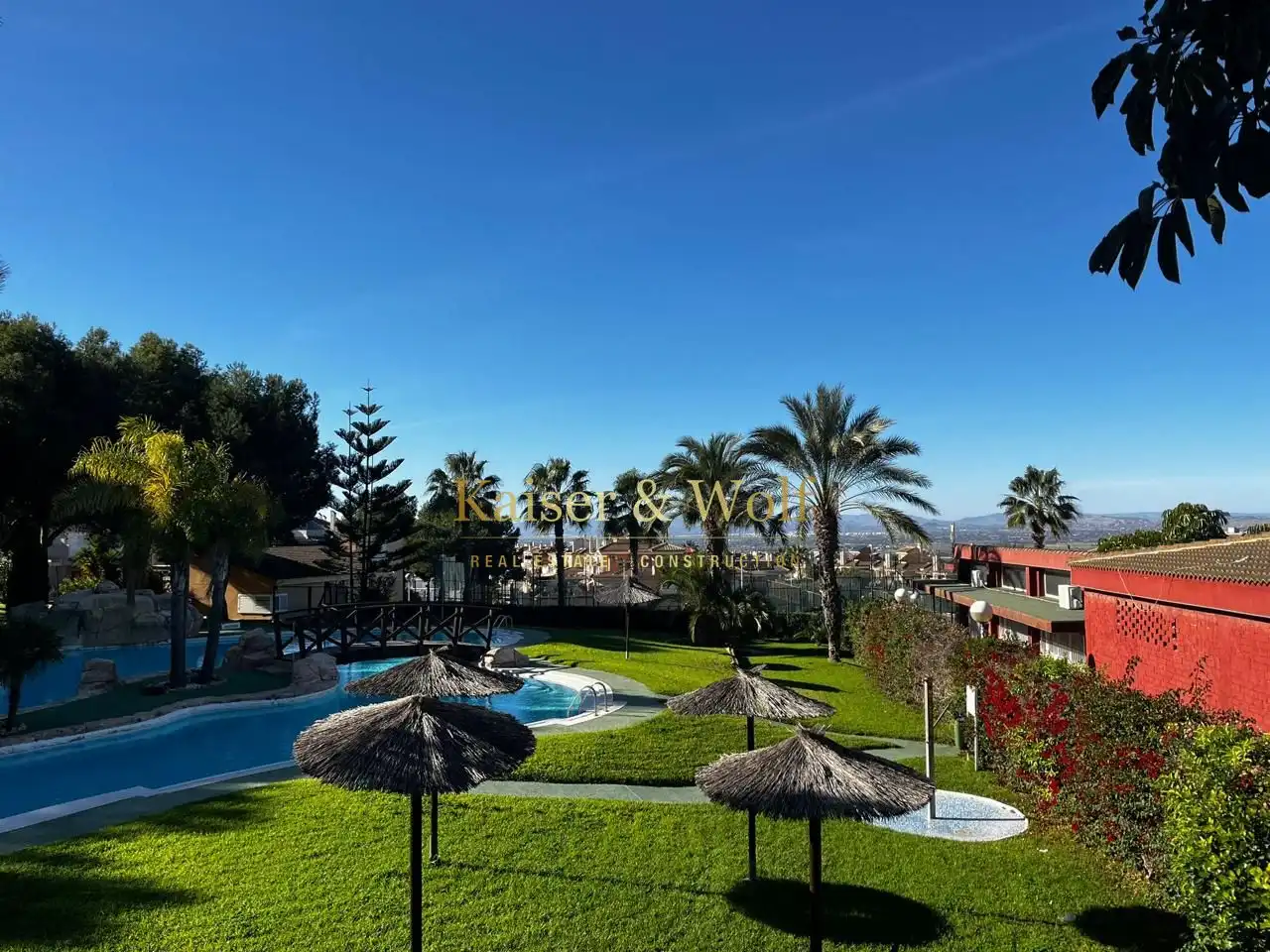Jardín de Casa o chalet en venta en Santa Pola con Aire acondicionado, Jardín privado y Terraza