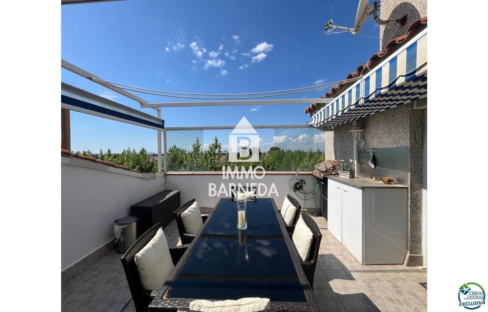 Terrace of Flat for sale in Empuriabrava  with Air Conditioner, Heating and Terrace