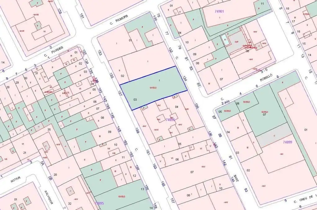 Terreny residencial en venda a Calle Nou