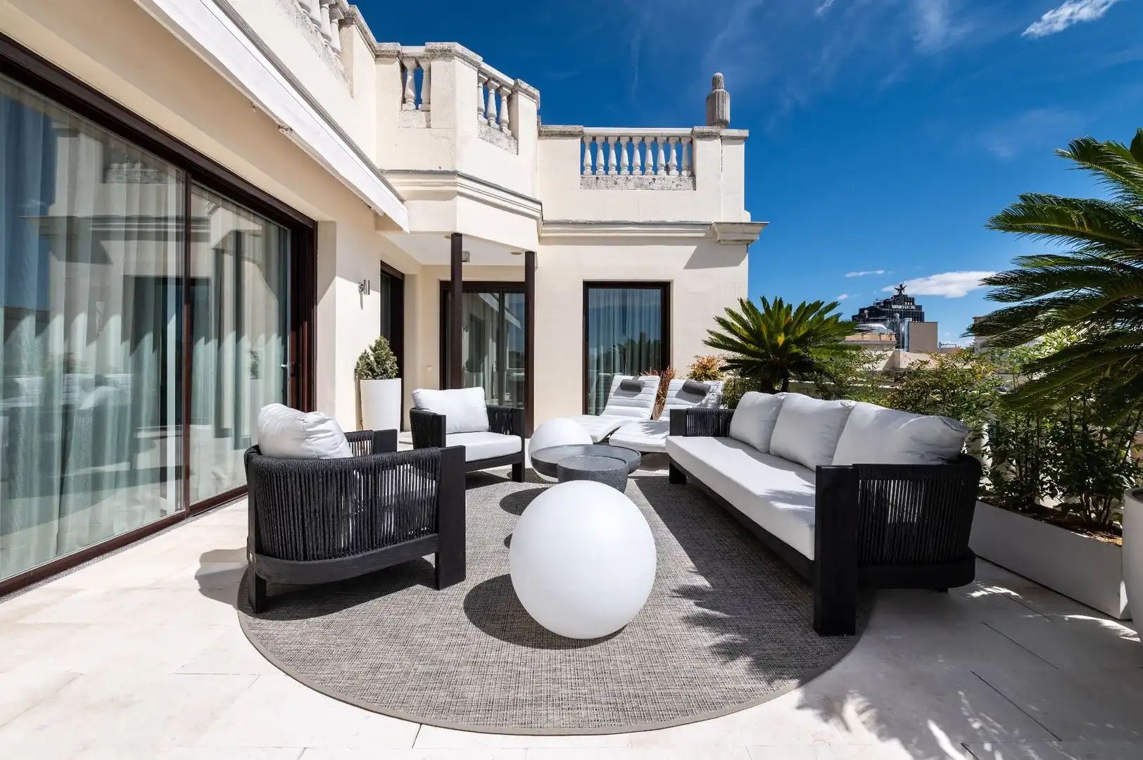 Terraza de Ático de alquiler en Madrid con Aire acondicionado, Calefacción y Terraza