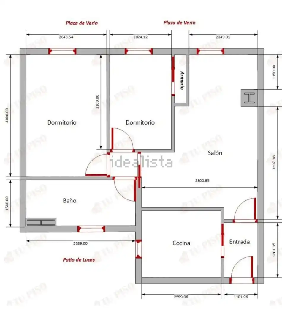 Appartamento con ascensore in vendita a Plaza de Verín, imagen 36