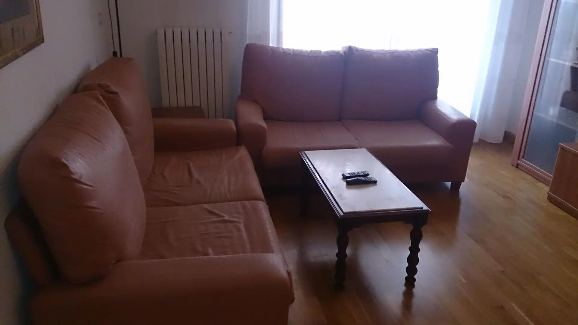 Wohnzimmer von Wohnung zur Miete in Zaragoza mit Klimaanlage, Heizung und Parkett