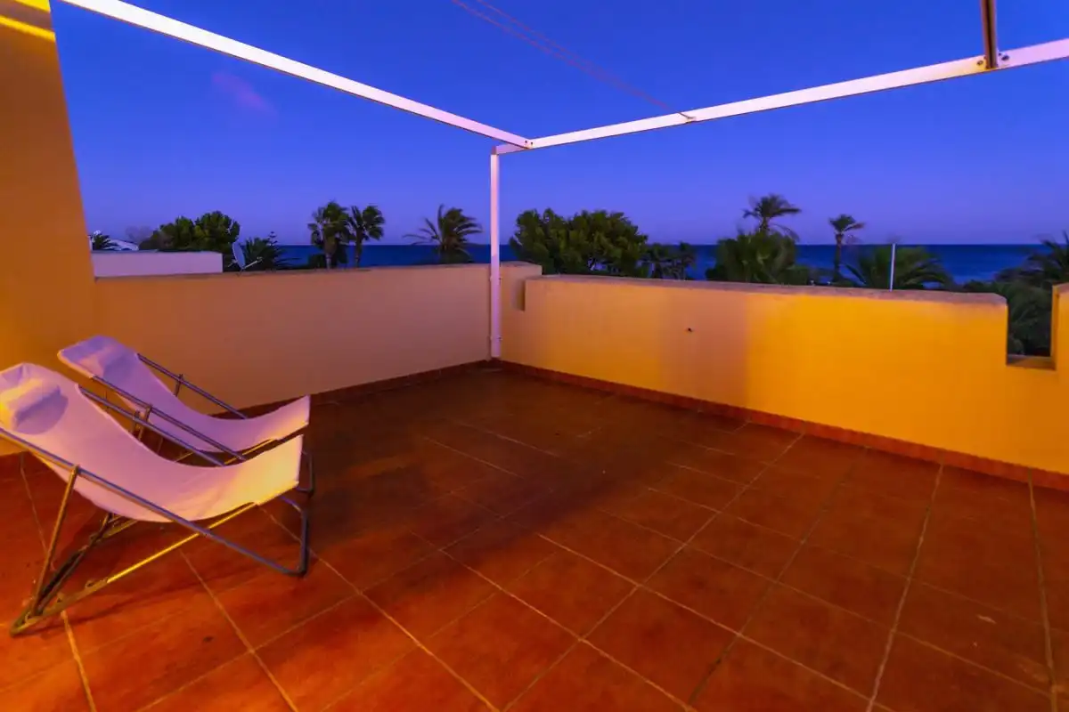 Terrassa de Casa o xalet en venda en L'Ametlla de Mar  amb Aire condicionat, Calefacció i Jardí privat