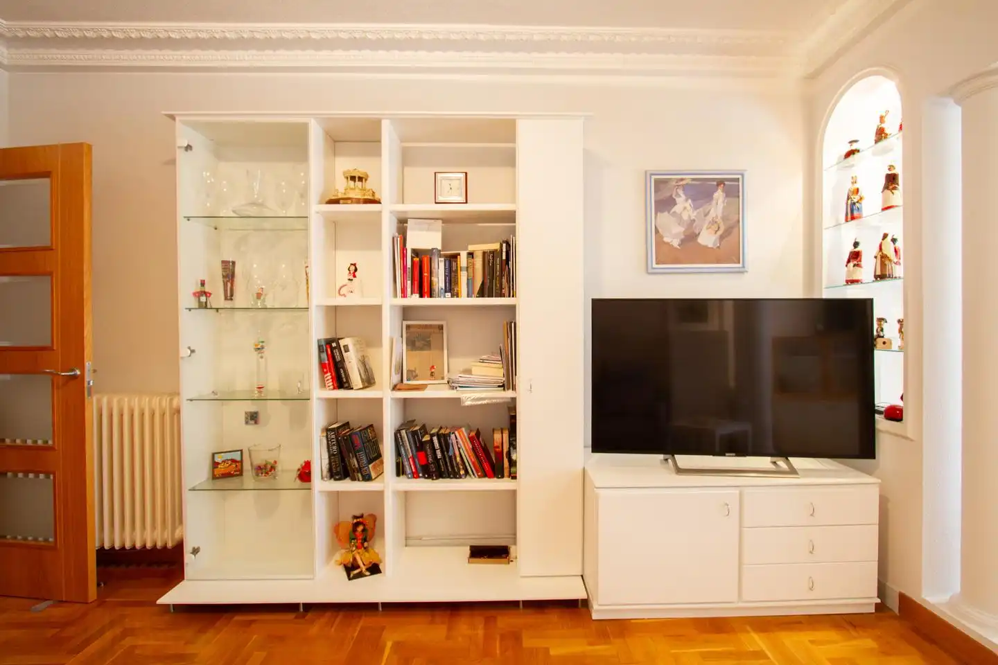 Wohnzimmer von Maisonette zum Verkauf in Villava / Atarrabia mit Klimaanlage, Heizung und Terrasse