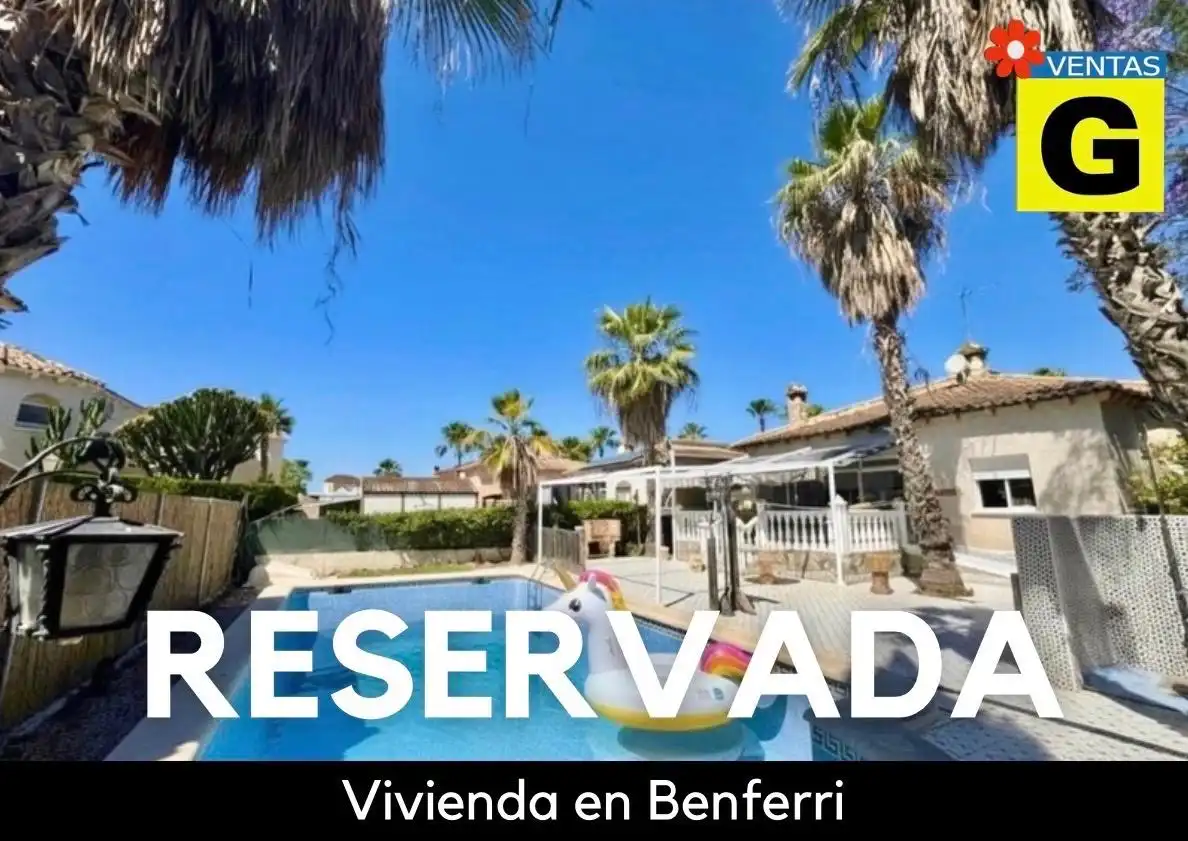 Vista exterior de Casa o chalet en venta en Benferri con Aire acondicionado, Calefacción y Jardín privado
