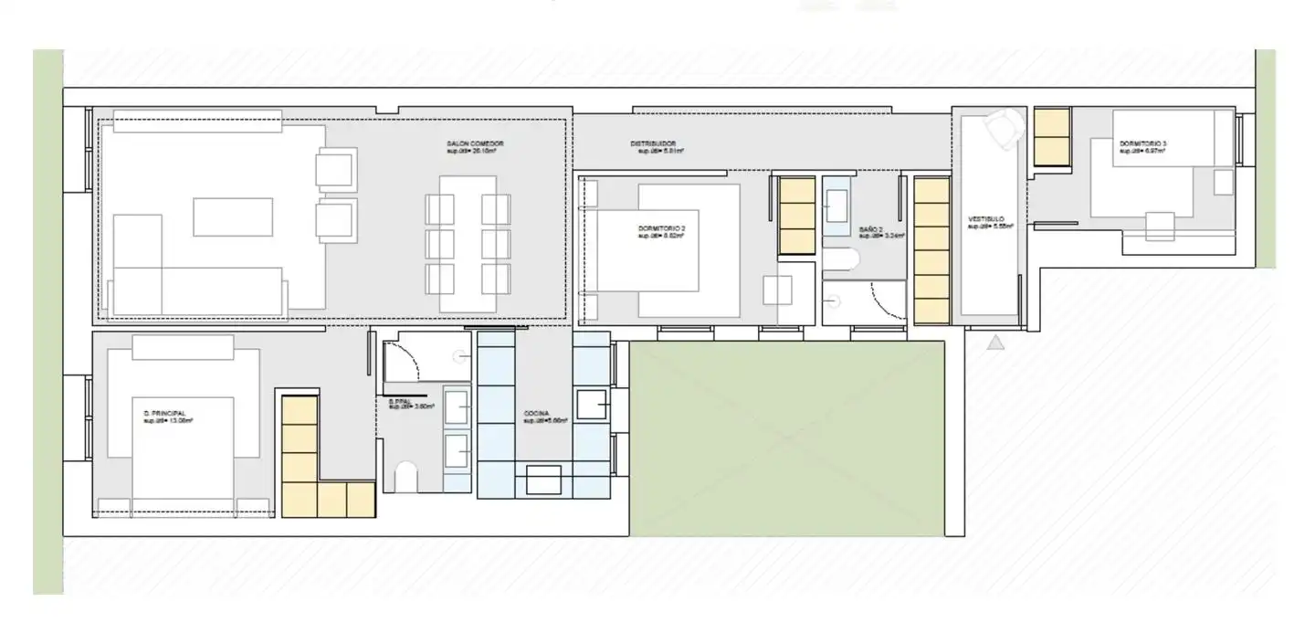Flat for sale in Madrid  with Air Conditioner, Heating and Parquet flooring