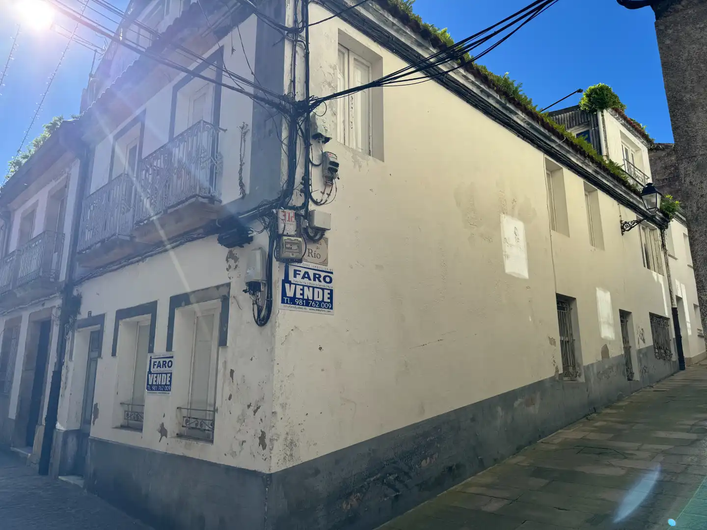 Vista exterior de Casa o xalet en venda en Muros