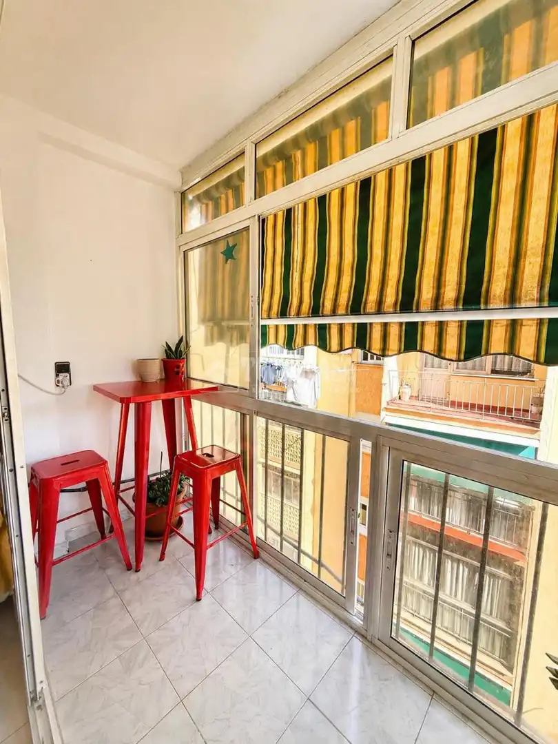 Balcony of Flat for sale in Málaga  with Air Conditioner and Terrace