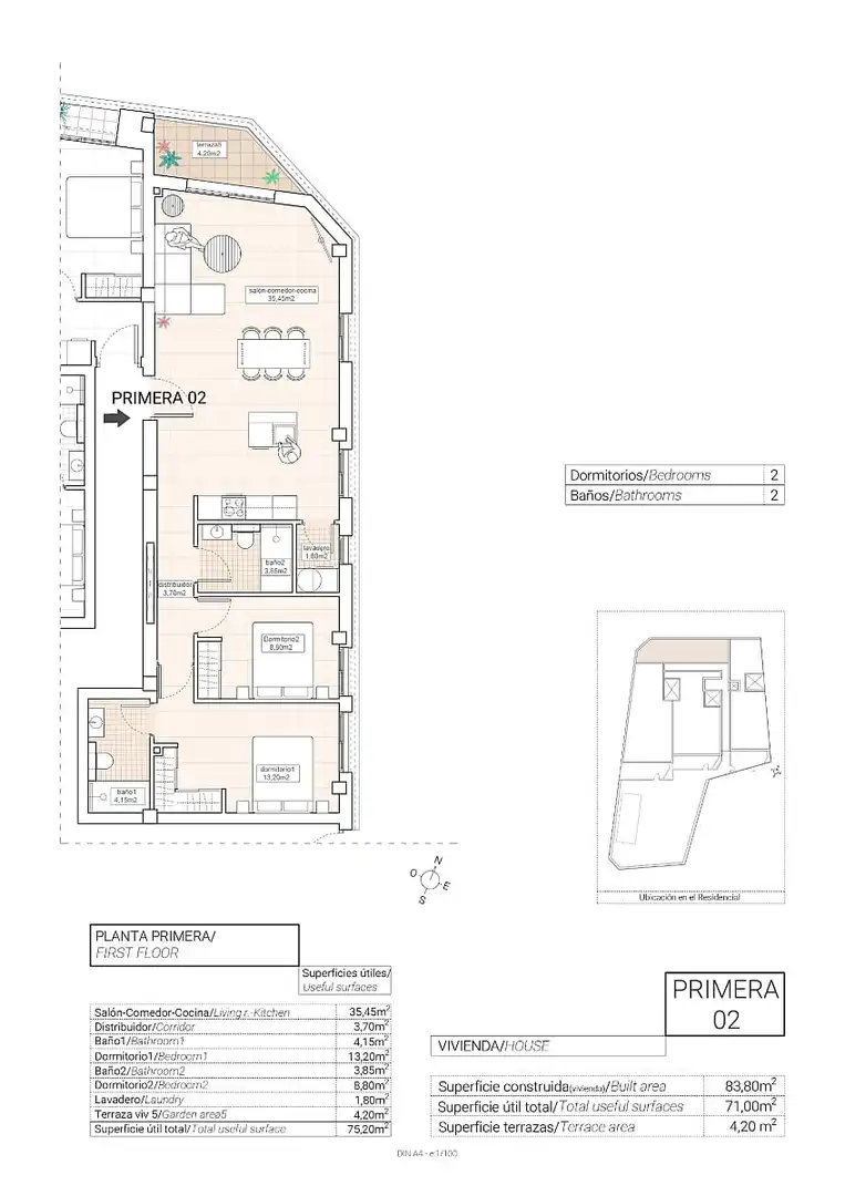 Apartment with terrace for sale in Hondón de las Nieves / El Fondó de les Neus, imagen 27
