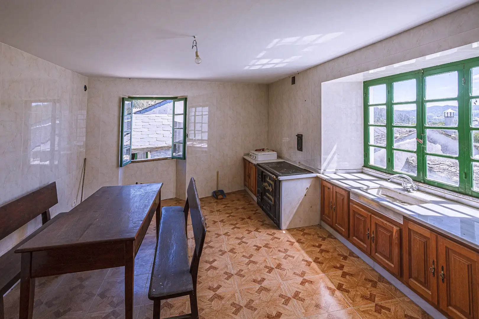 Cocina de Finca rústica en venta en Mondoñedo