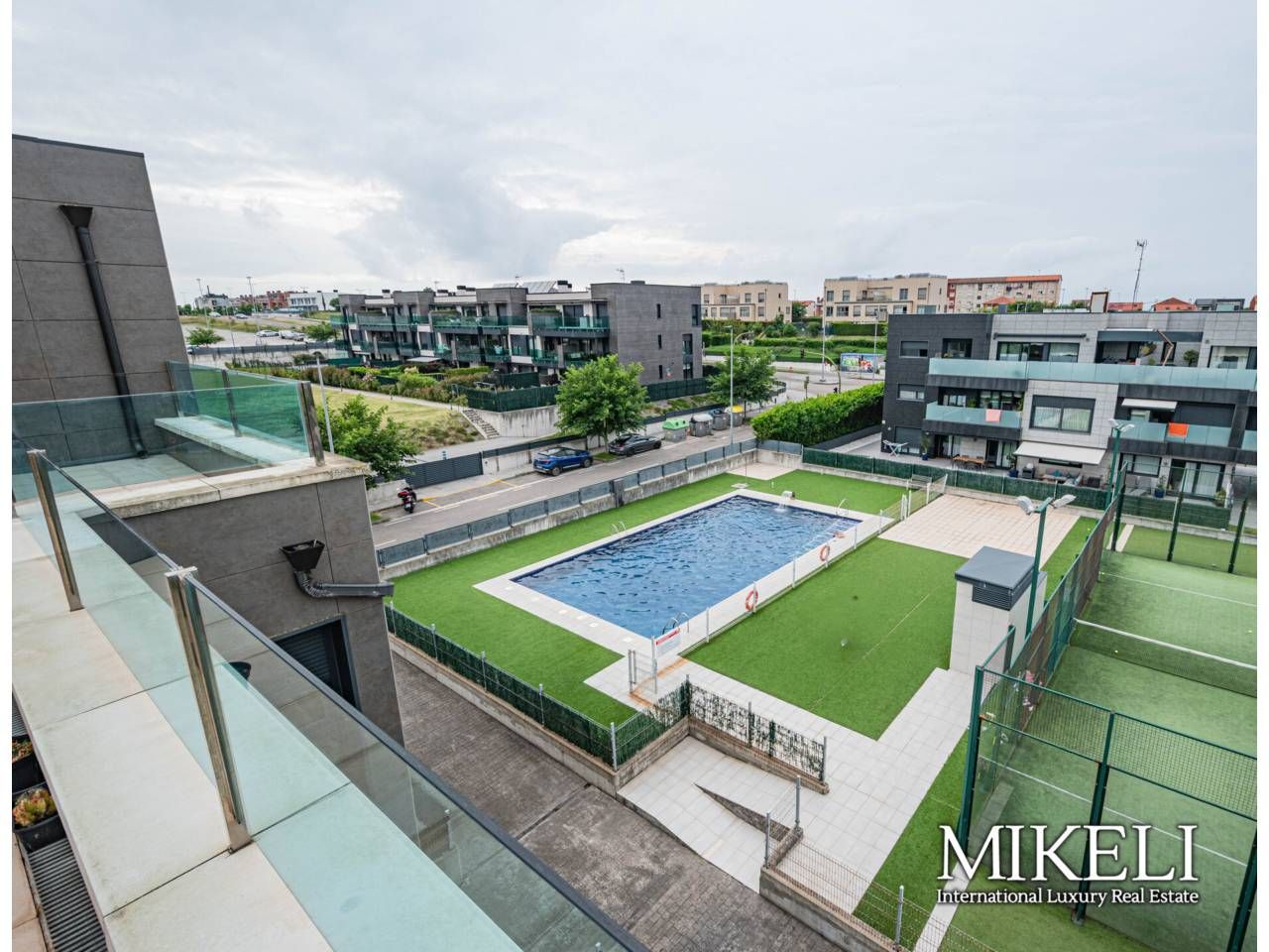 Swimming pool of Attic to rent in Santander  with Heating, Parquet flooring and Terrace