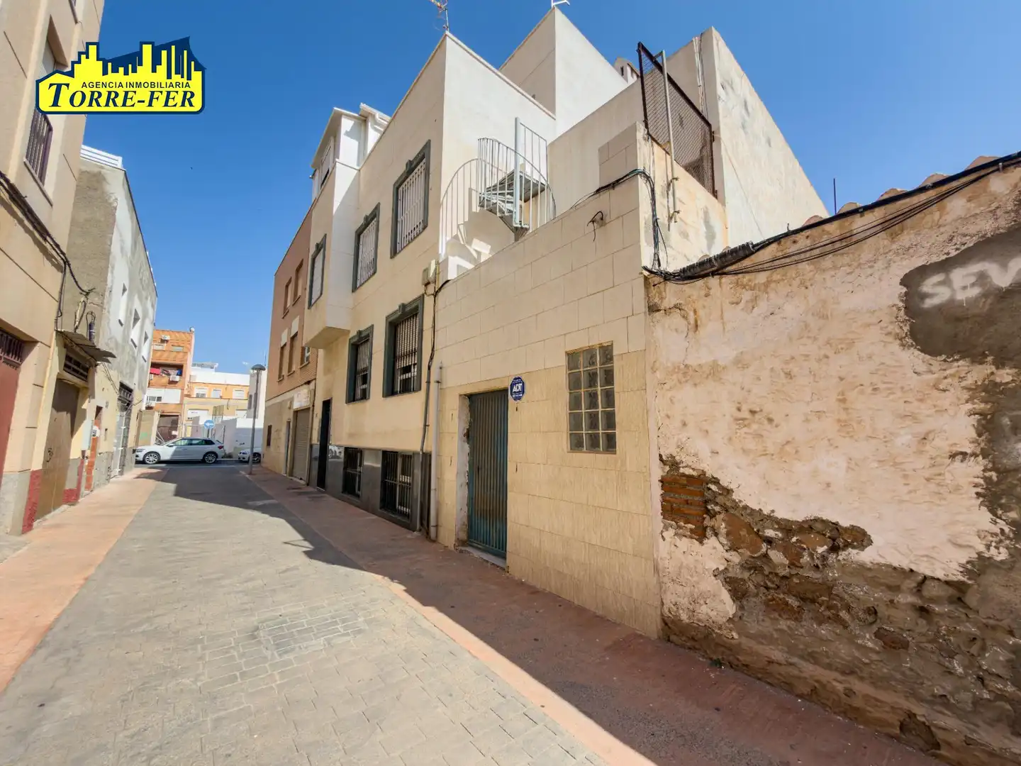 Vista exterior de Casa o chalet en venta en Almería