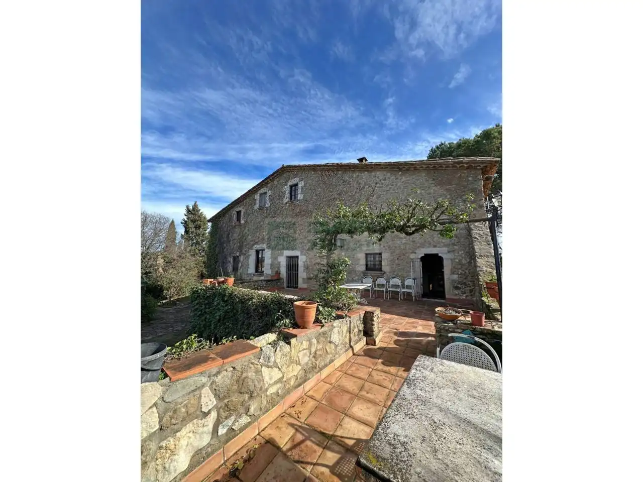 Vista exterior de Finca rústica en venta en Sant Joan de Mollet con Calefacción, Jardín privado y Terraza