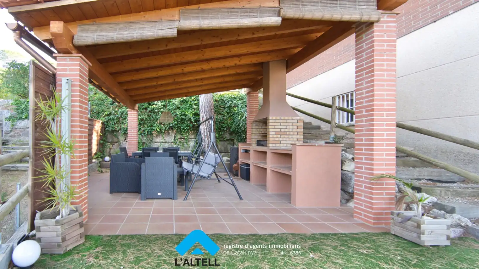 Garden of Houses for sale in L'Ametlla del Vallès  with Heating, Terrace and Storage room
