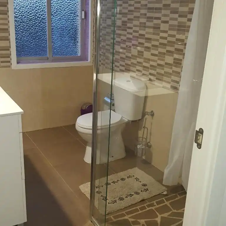 Baño de Apartamento de alquiler en Valdoviño con Aire acondicionado y Calefacción