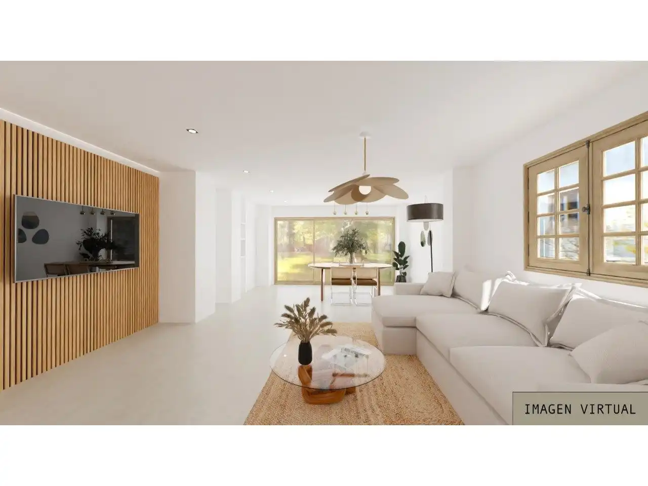 Sala d'estar de Casa o xalet en venda en Càrcer amb Calefacció, Jardí privat i Terrassa