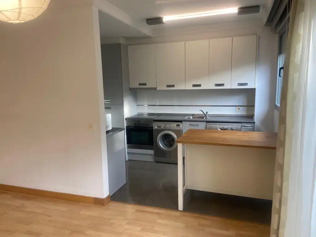 Cocina de Apartamento en venta en Valladolid con Jardín privado y Piscina comunitaria