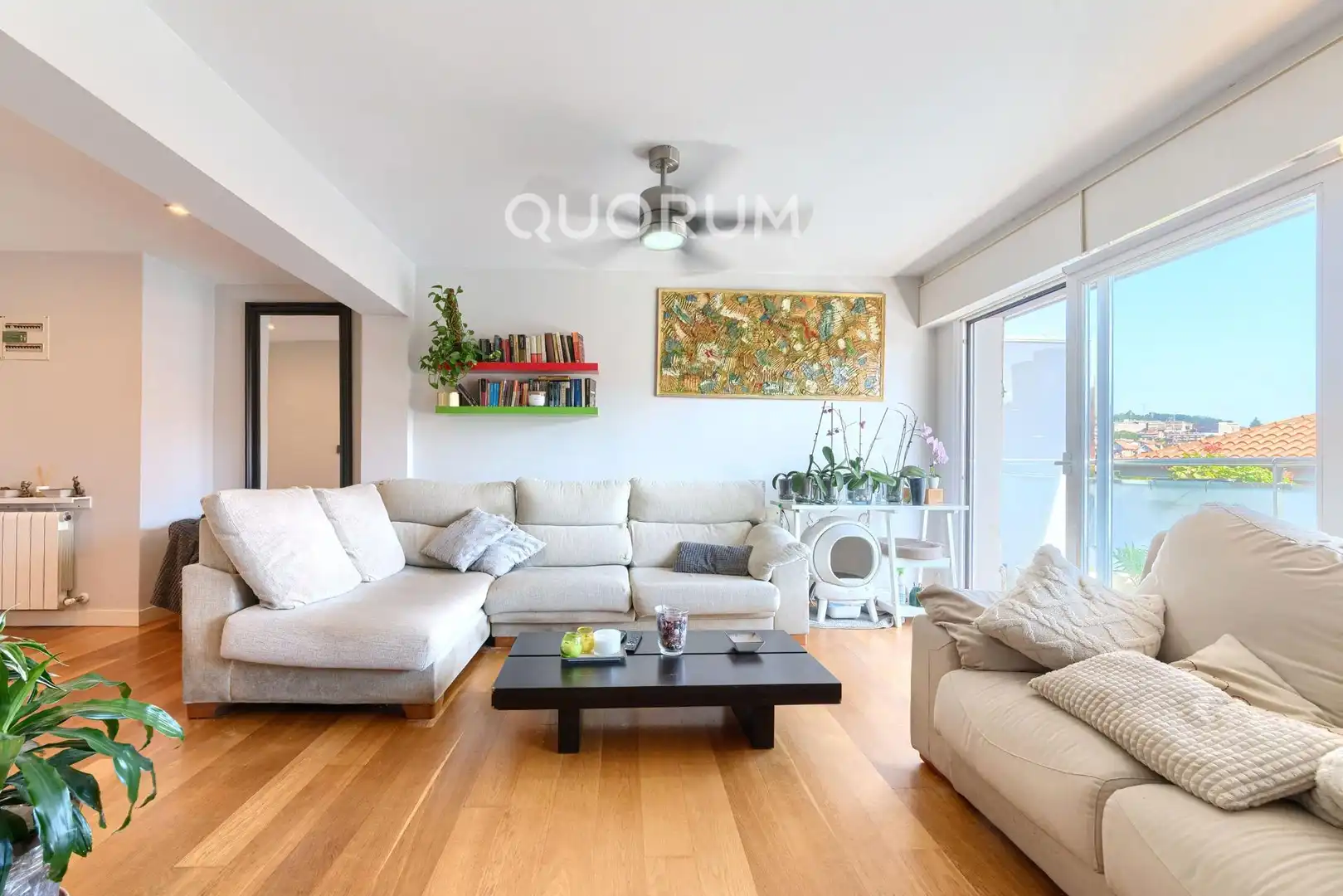 Sala de estar de Piso en venta en Arrigorriaga con Calefacción, Terraza y Trastero