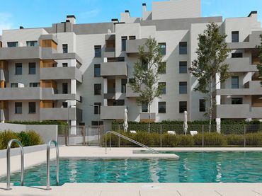 Appartamento di nuova costruzione con piscina in vendita a Vicálvaro
