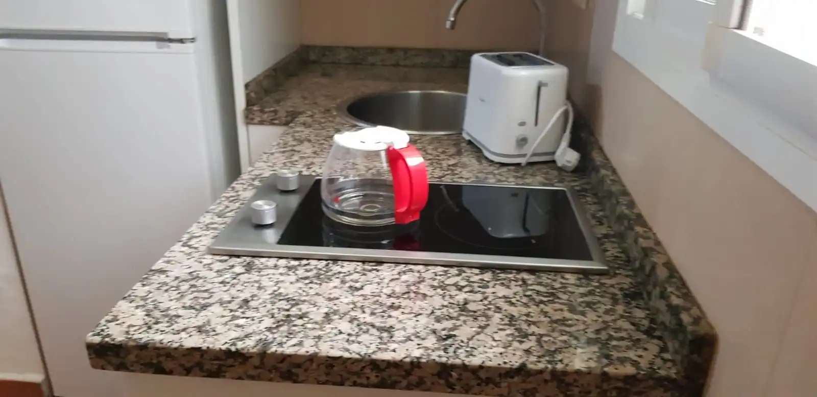 Cocina de Apartamento de alquiler en Málaga con Amueblado y Lavadora